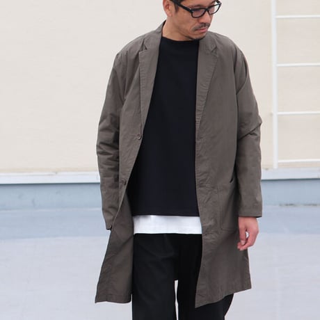 【RE PRICE/価格改定】[AUD2666] Upscape Audience 馬布エンジニア3ボタンチェスターコート