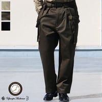 30/2ウエポン M-44 ビッグカーゴ ベルト付 2タックワイドイージーパンツ【MADE IN JAPAN】/ Upscape Audience [AUD3519]