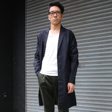 【RE PRICE/価格改定】[AUD1143] Upscape Audience ガラガラ紡Uネック長袖カットソー