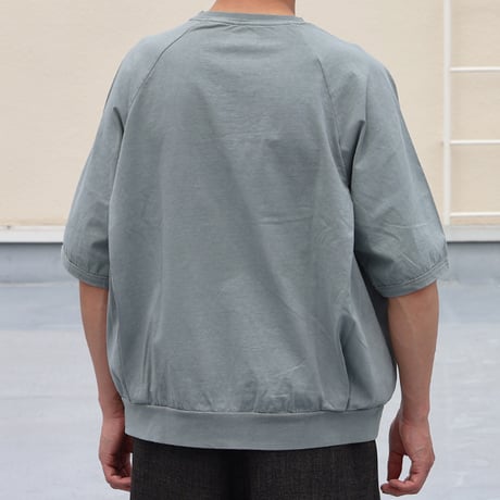 ピグメント 米綿 (USAコットン) 16/-天竺 ( 8.45オンス) ガゼットクルーネック ラグラン ハーフスリーブ バルーン Tシャツ / Audience [AUD6625]