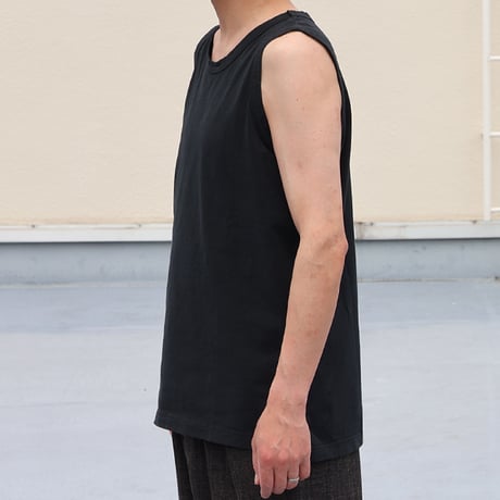 ピグメント 米綿 (USAコットン) 16/-天竺 ( 8.45オンス) サイドスリット ロングタンク / Audience [AUD6624]