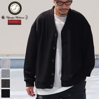 EXLANWOOL® (エクスランウール) スムース カーディガン【MADE IN JAPAN】『日本製』 / Upscape Audience [AUD7172]