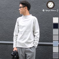 [AUD1824] Upscape Audience ヘビーウエイト天竺 ボトルネックL/S Cutsew