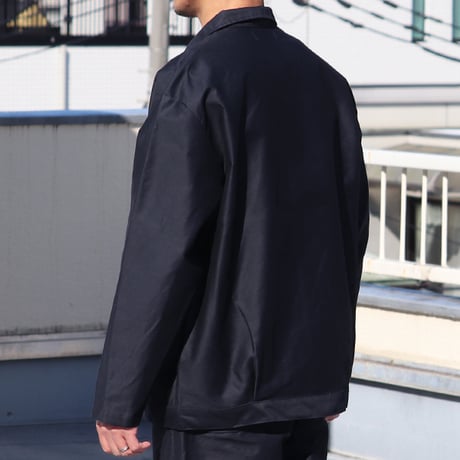 「阿州」 ヴィンテージハード バックサテン カバーオール ジャケット【MADE IN JAPAN】/ Upscape Audience [AUD7257]
