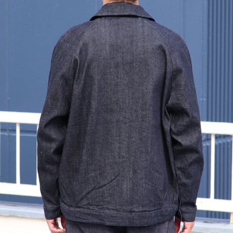 「備後」 10.5oz セルヴィッチ 青耳ストレッチデニム トラッカージャケット【MADE IN JAPAN】『日本製』【送料無料】/ Upscape Audience [AUD7218]