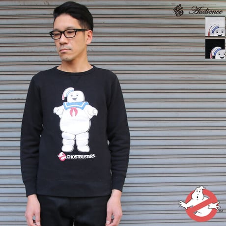 [AUD1833] Audience オールドプリント "マシュマロマン" ヴィンテージガゼットクルーネックスウェット