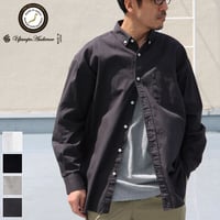 6オンス オックスフォード ボタンダウン 長袖 ボクシーシャツ【MADE IN JAPAN】『日本製』/ Upscape Audience [AUD6270]