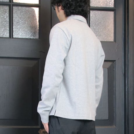 【RE PRICE/価格改定】[AUD1828] Upscape Audience ミラノリブ長袖ポロニット