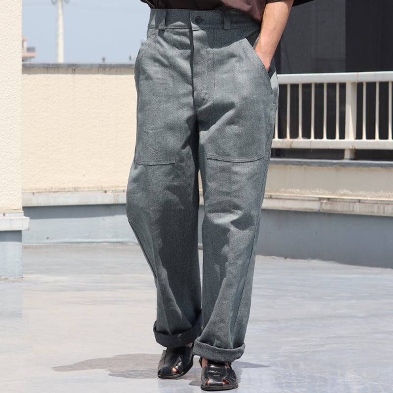 DEAD DEAD STOCK / SWISS ARMY DENIM PANTS(スイス軍 デ DEAD DEAD STOCK / SWISS ARMY DENIM PANTS(スイス軍 デ