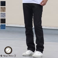 【価格改定】[AUD3303] Upscape Audience オーバーダイカラーデニムストレートタイトフィットパンツ