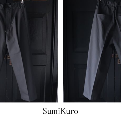 「遠州」NANO-WING® (ナノ-ウィング) 撥水 T/Cウェザー 1タック ワイド バレル イージーパンツ【MADE IN JAPAN】/ Upscape Audience [AUD3625]