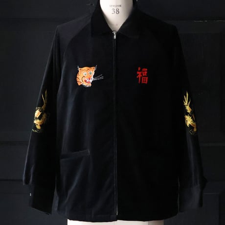 THRIFTY LOOK スリフティールック(tl24s002) / SOUVENIR VIET-NAM JACKET VELOUR [INS2075]