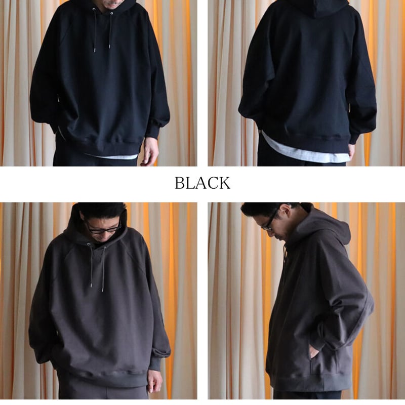 16オンス ハードコンパクト ヘビー裏毛 ラグラン XL ガゼットプル