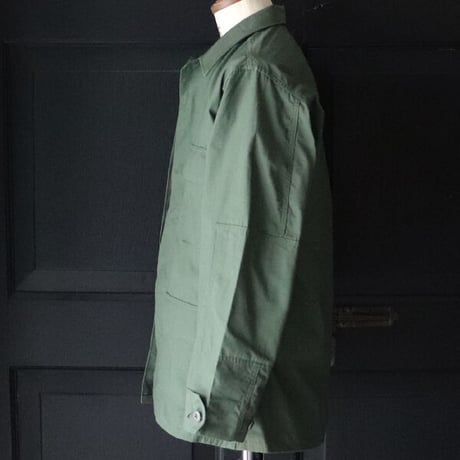DEAD STOCK / 90s B.D.U. Jacket Green483（B.D.U. ジャケット リップストップ） [INS2063]