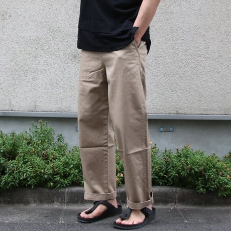 ワーカーズチノワイドインステップカットパンツ【MADE IN JAPAN】『日本製』/ Upscape Audience [AUD3348]