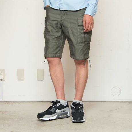 【RE PRICE/価格改定】[AUD3330] Upscape Audience ヨコムラバックサテンカーゴショーツ