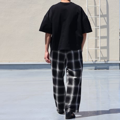VORTEX 8オンス（MVS天竺）グラスポケット付き ボクシー クロップドTee【MADE IN JAPAN】/ Upscape Audience [AUD6654]
