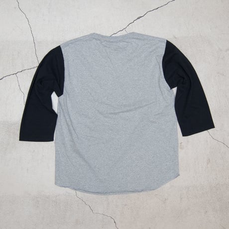 [AUD1835] Audience オールドプリント"UCLA"ヴィンテージセットインベースボールアンダーTEE