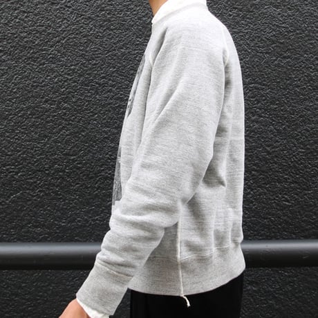 19/7吊編裏毛 Wolfgangプリント ラグランスウェット【MADE IN TOKYO】『東京製』/ Upscape Audience [AUD6041]