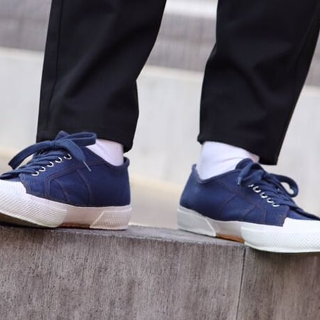 DEAD STOCK / 90-00s Italian Navy Sailor Shoes（イタリア セーラー シューズ ネイビー） [INS5220]