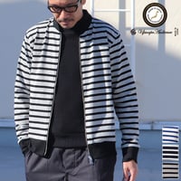 【RE PRICE/価格改定】[AUD2616] Upscape Audience BSQボーダーMA1ブルゾン