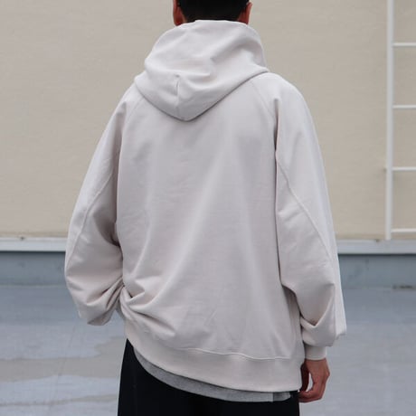 16オンス ハードコンパクト ヘビー裏毛 ラグラン XL ガゼットプルパーカー【MADE IN JAPAN】 / Upscape Audience [AUD6310]