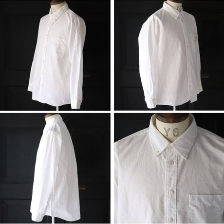 ワンウォッシュ ボタンダウン L/S テーパードシャツ【MADE IN JAPAN】『日本製』/ Upscape Audience [AUD6438]