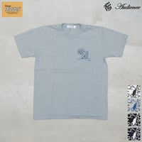 【RE PRICE / 価格改定】[AUD1774] Audience Old Snoopy "Schulz-Beach" 7.1oz米綿丸胴オールドプリントクルーネックT