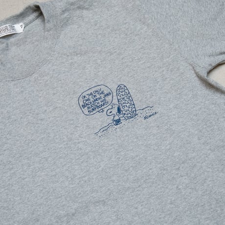 【RE PRICE / 価格改定】[AUD1774] Audience Old Snoopy "Schulz-Beach" 7.1oz米綿丸胴オールドプリントクルーネックT