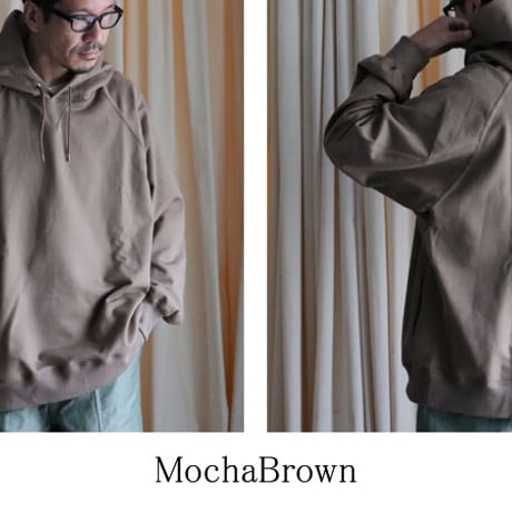 16オンス ハードコンパクト ヘビー裏毛 ラグラン XL ガゼットプルパーカー【MADE IN JAPAN】 / Upscape Audience [AUD6310]