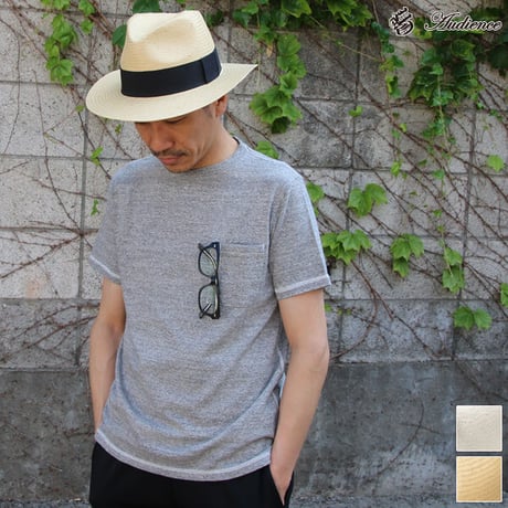 [AUD5061] Audience リボンテープペーパーシートロングブリムハット