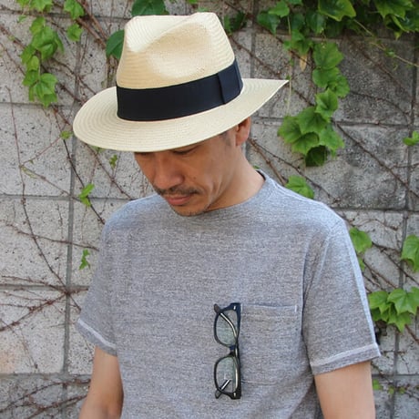 [AUD5061] Audience リボンテープペーパーシートロングブリムハット