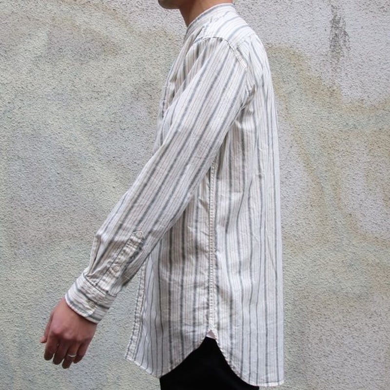 【jl-al ジェイラル】 ストライプ トリプルカラーシャツ SIZE S jl-al ジェイラル】 ストライプ トリプルカラーシャツ SIZE S jl