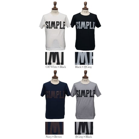 【RE PRICE / 価格改定】[AUD1565] Upscape Audience ラフィー天竺"SIMPLE"プリントポケット付きクルーネックT
