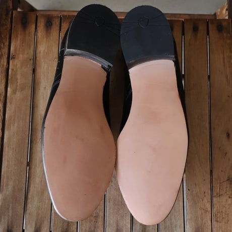 DEAD STOCK / Czech Army Punching Leather Parade Shoes（チェコ軍 パンチング レザー パレードシューズ） [INS5284]