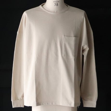 VORTEX 8オンス（MVS天竺）サイドスリット Aライン L/S Tシャツ【MADE IN JAPAN】『日本製』/ Upscape Audience [AUD6576]