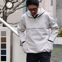 グロッシーツイル ガーデニングツールポケット アノラックハーフZIPパーカー【MADE IN JAPAN】『日本製』/ Upscape Audience [AUD7006]
