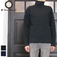 [AUD1811] Upscape Audience ケーブル裏毛タートルネック長袖スウェット