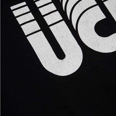 [AUD1836] Audience オールドプリント"UCLA-SLIDE"米綿長袖TEE