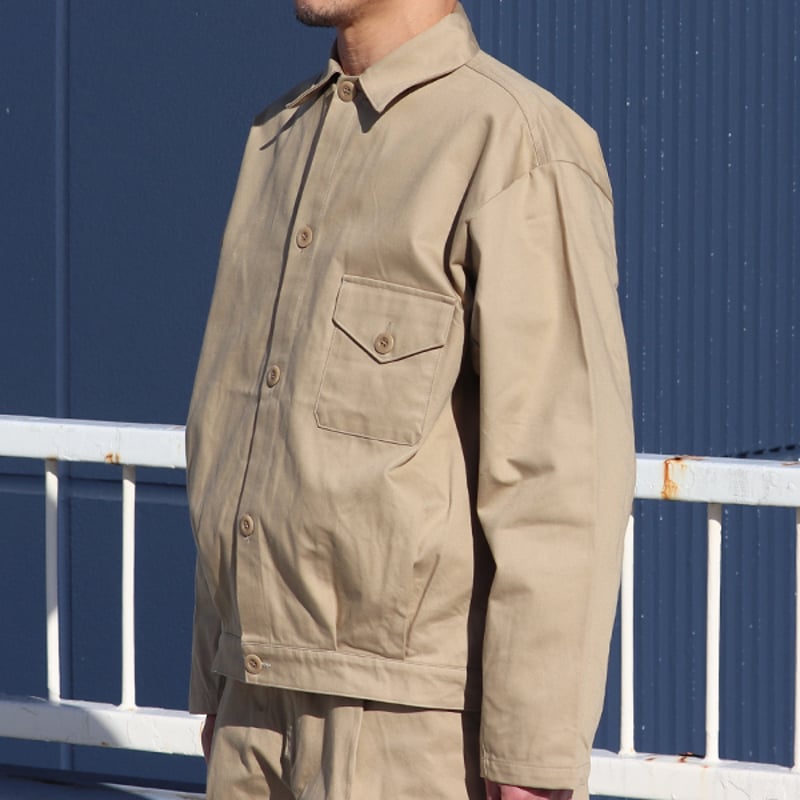 備後」ヴィンテージ フレンチドリル トラッカージャケット【MADE IN