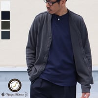 【RE PRICE/価格改定】[AUD1646] Upscape Audience JPSダブルニットVネックバンドカラーカーディガン