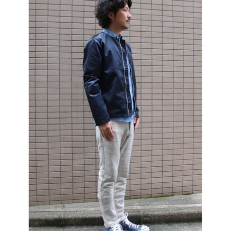 【RE PRICE/価格改定】[AUD2721] Upscape Audience ヴィンテージナイロンツイル ノーカラーJacket