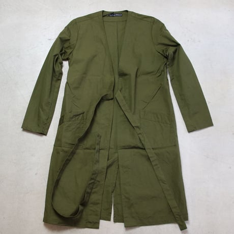 【RE PRICE / 価格改定】[AUD2737]コーマウェザーキモノガウンコート【MADE IN JAPAN】『日本製』
