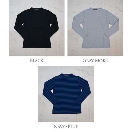 【RE PRICE / 価格改定】[AUD1827] Upscape Audience ミラノリブ モックボートネックL/S Knit