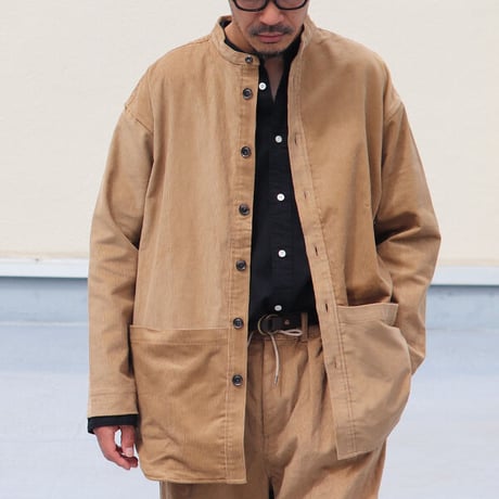 14W（ウェール）コール天（コーデュロイ）ガーデニングコート『MADE IN JAPAN』『日本製』Upscape Audience [AUD7162]