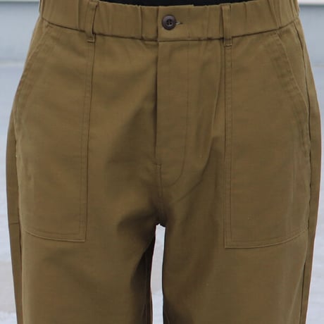 「泉州」ムラ糸ミリタリーバックサテン US ARMY イージーベイカーパンツ【MADE IN JAPAN】『日本製』【送料無料】/ Upscape Audience [AUD3566]