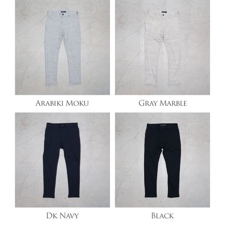 【RE PRICE / 価格改定】[AUD3328] Upscape Audience 度詰裏毛スラックスアンクルパンツ
