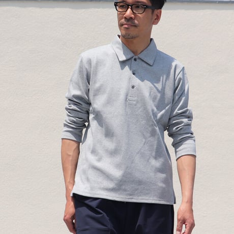 【RE PRICE/価格改定】[AUD1828] Upscape Audience ミラノリブ長袖ポロニット