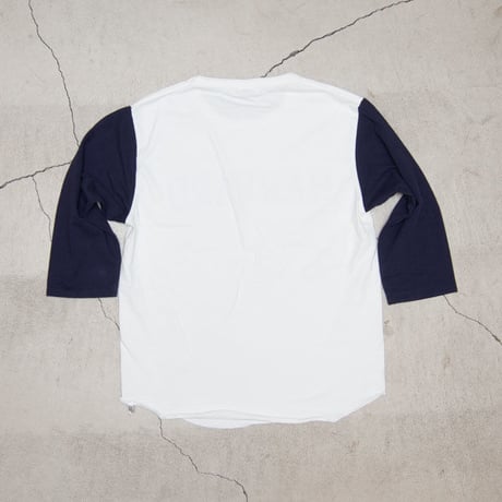 [AUD1834] Audience オールドプリント"HARVARD"ヴィンテージセットインベースボールアンダーTEE