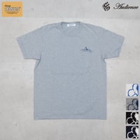 【RE PRICE / 価格改定】[AUD1772] Audience Old Snoopy "Schulz-Surf" 7.1oz米綿丸胴オールドプリントクルーネックポケットT